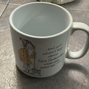Charming White Fairy Godmother Mug